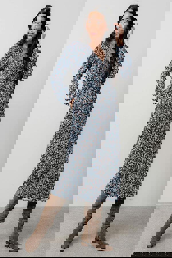 Lily & Me Lilian Jersey Midi Dress Sea Mist