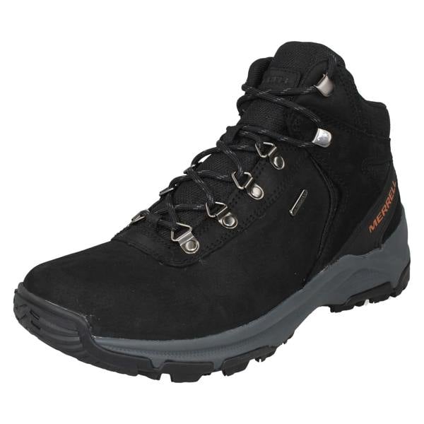 Merrell Mens Merrell Waterproof Walking Boots Erie Mid Ltr Wp J500151