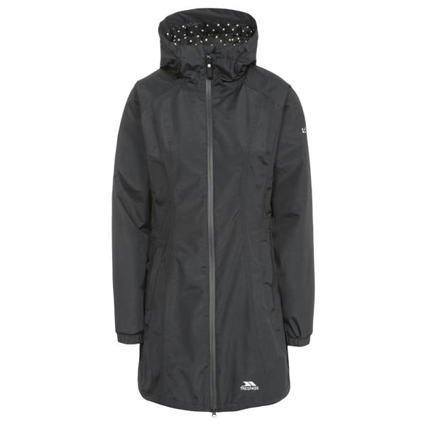 Trespass Womens/Ladies Waterproof Shell Jacket - Black