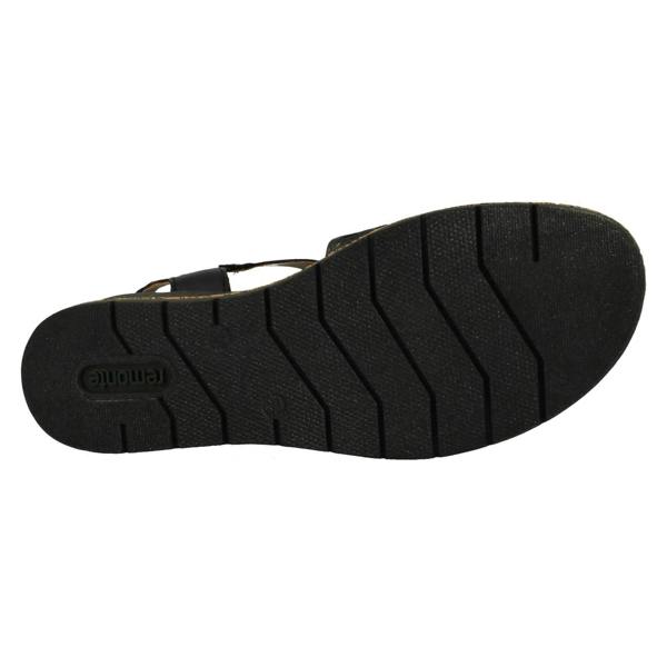 Remonte Ladies Remonte Smart Casual Sandals With A 5cm Wedge Heel D3064