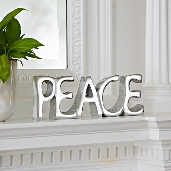 Paper High Recycled Metal Peace Sign