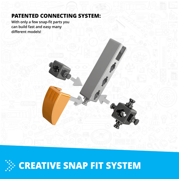 Engino Inventor Mechanics: Space Shuttle with 5 bonus models