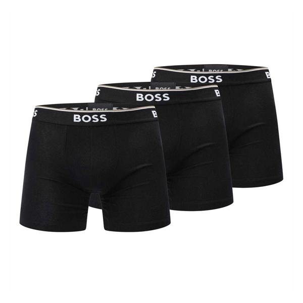 Boss Mens Boxer Shorts (Pack of 3) - Black - 