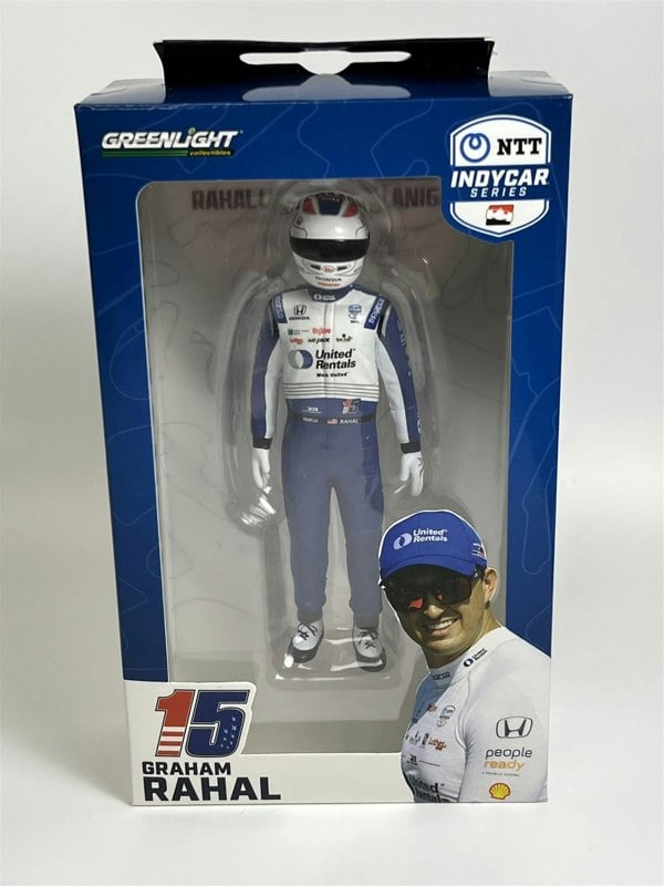 Greenlight Graham Rahal #15 Rahal Letterman Lanigan Driver Figure 1:18 Greenlight 11302