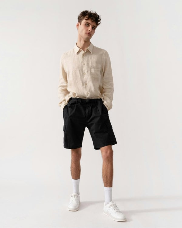 BOSS Orange Sariel Mens Shorts - Black 001