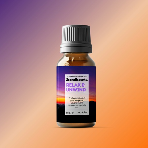 Relax & Unwind - Scandiscents, waterless diffuser, essential oils, fragrance oils