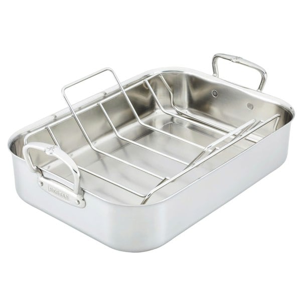 Hestan Classic Roasting Tray & Rack: Small - 37cm x 31cm x 7.5cm