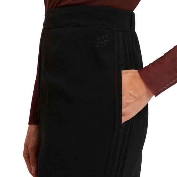 Ted Baker Piping Detail Wide Leg Crepe Trouser