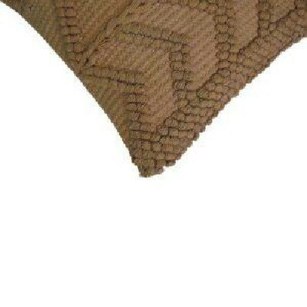 Wyld Haus Set of 2 Snowshill Coffee Zig Zag Handwoven Coffee Cushion Covers