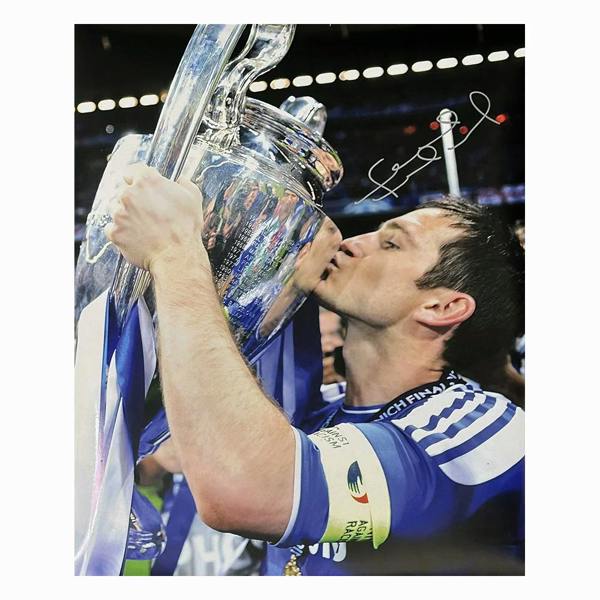 Unbranded Frank Lampard Signed Chelsea photo — Premium Framing