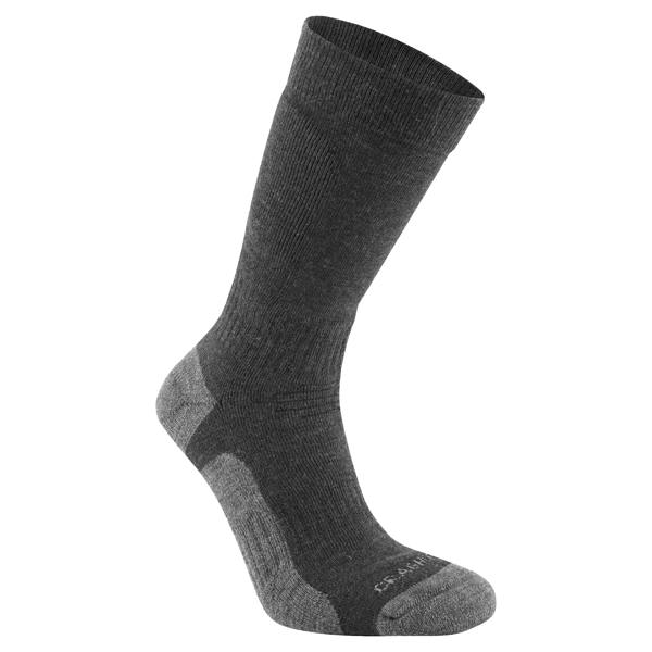 Craghoppers Unisex Adult Trek Merino Wool Socks - Black Pepper