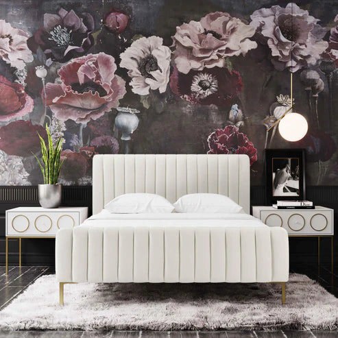 Furniture Edit Angela Cream Bed in Super King Size