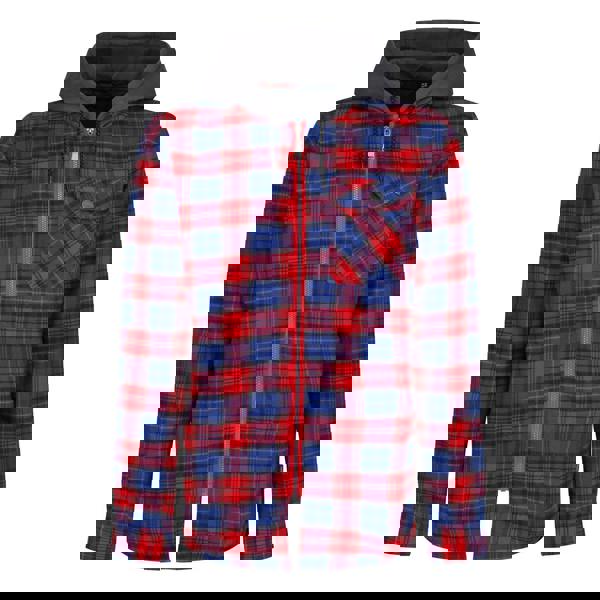 Regatta Professional Mens Checked Jacket - Classic Red - 