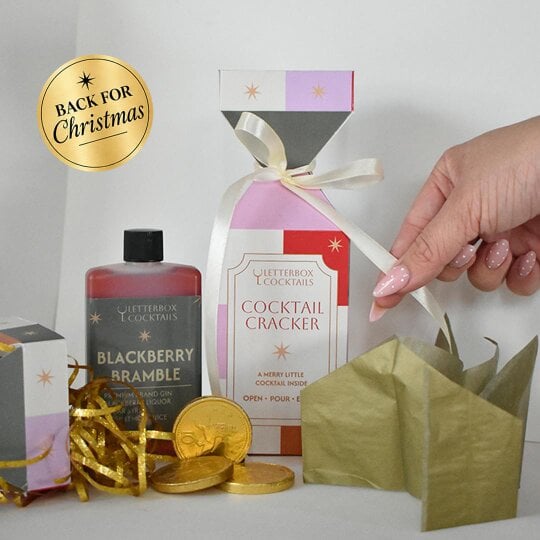 Letterbox Cocktails Christmas Cocktail Crackers - Premium Festive Drinks Delivered to Your Door