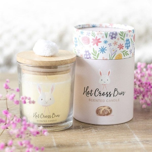 Serano Hot Cross Bun Candle