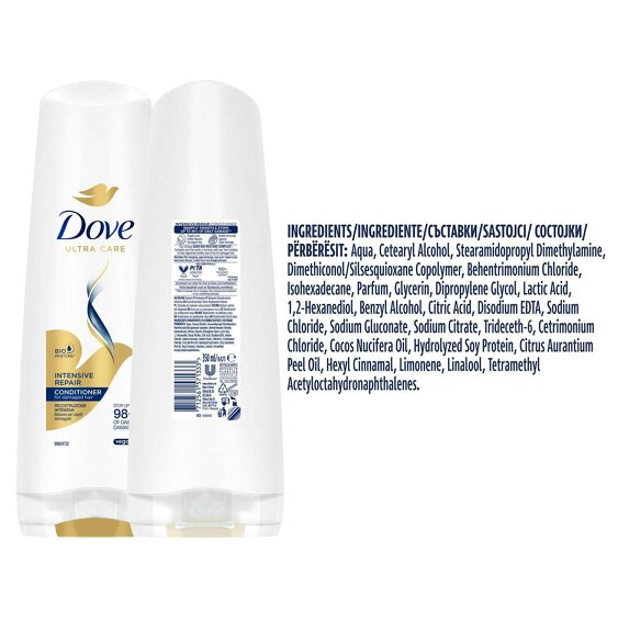 Dove Ultra Care Shampoo & Conditioner - Intensive Repair, Bio Restore Technology