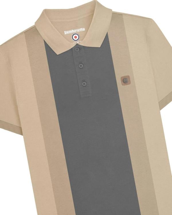 Lambretta Mens Classic Vintage Retro Mod Ska Casual Polo Shirt