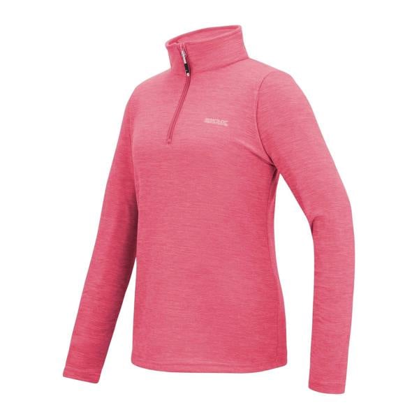 Regatta Womens/Ladies Sweetheart Quarter Zip Fleece Top - Pop - 