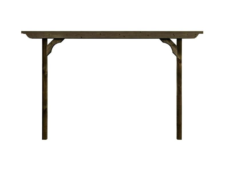 Arbor Garden Solutions Screen Double Beam Pergola, Plant Climbing Arbour - Sculpted Brace