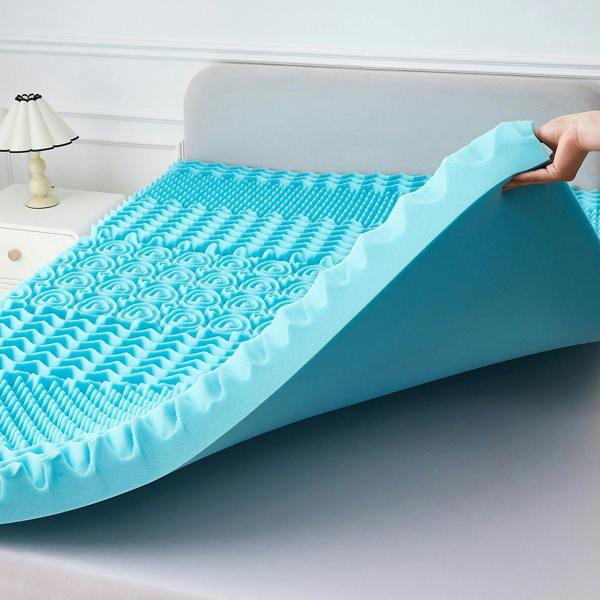Ezysleep Cooling 7 Zone Memory Foam Mattress Topper