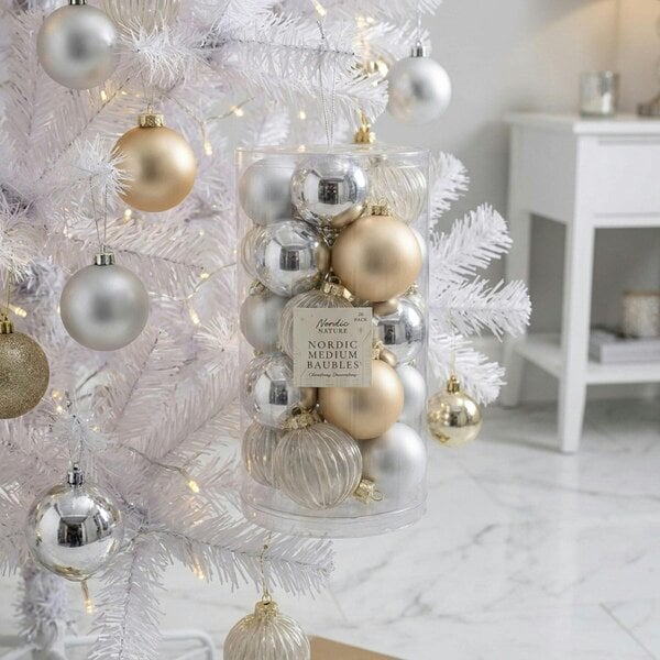 Garden Greatness Nordic Assorted Christmas Tree Baubles