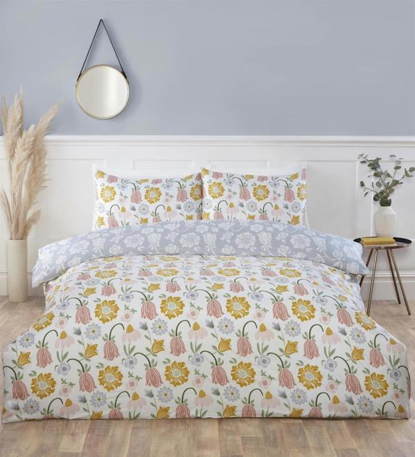 Victorian Bloom Multi Duvet Cover Set