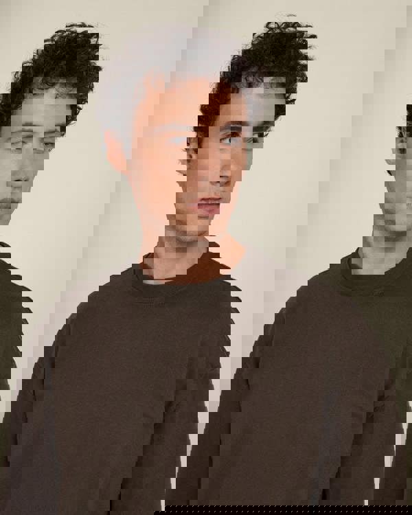 Larsson & Co Praesto - Oversized Stepped Hem Sweatshirt