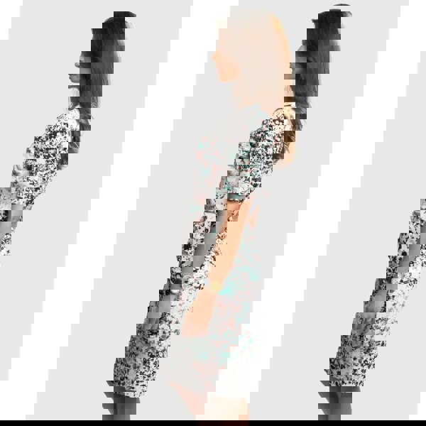 Great Plains Miquita Marble Rouched Womens Dress