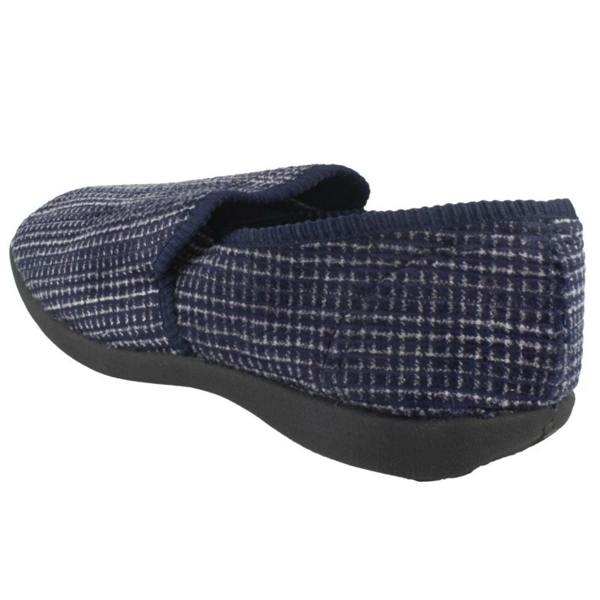 Spot On Mens Spot On Chequered Full Slipper X2034