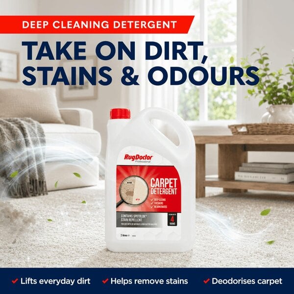 Rug Doctor Carpet Detergent with SpotBlok, 2 Litre