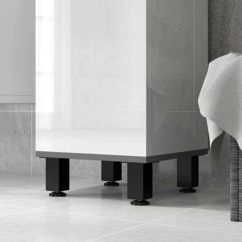 Wyld Haus Mael Extra Tall Slim Bathroom Storage Cabinet In White 190cm