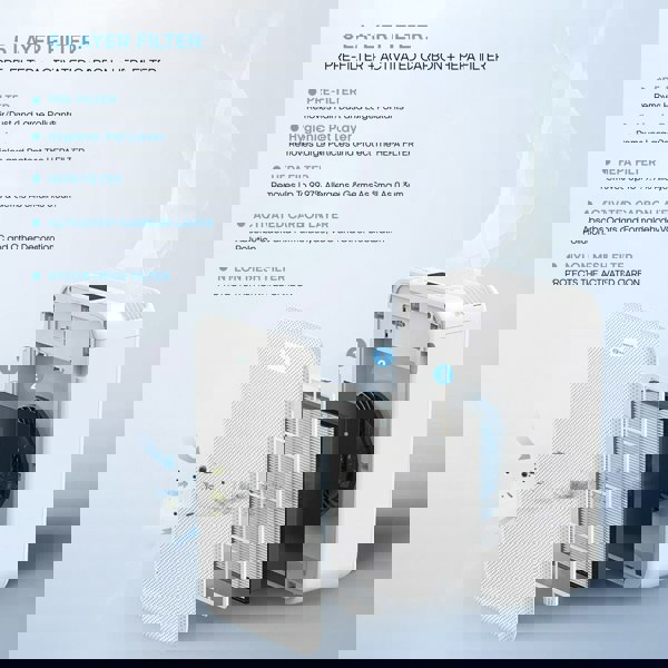 PureMate Intelligent True HEPA Air Purifier with Advanced Air Quality Sensor