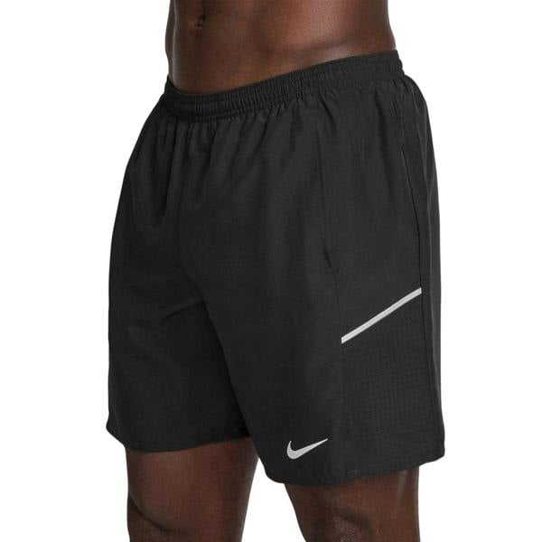 Nike Mens Miler 2 in 1 Running Shorts - Black - 