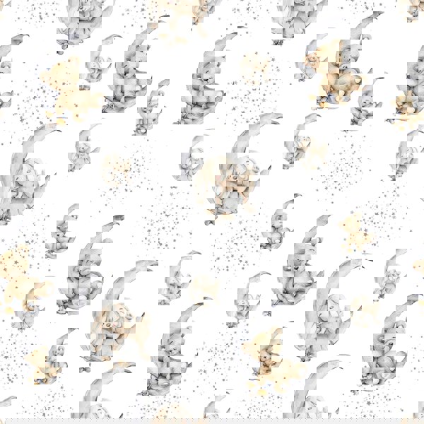 Bedtime for Bunny and Bear Lampshade, White freeshipping - Big Little Bedrooms