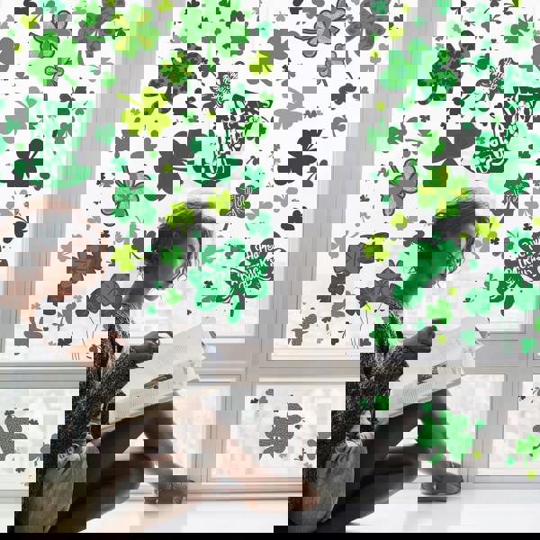 WALPLUS WSW6025 - St Patrick Day's Window Clings