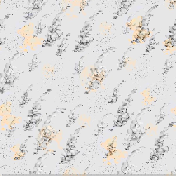 Bedtime for Bunny and Bear Lampshade, Grey freeshipping - Big Little Bedrooms