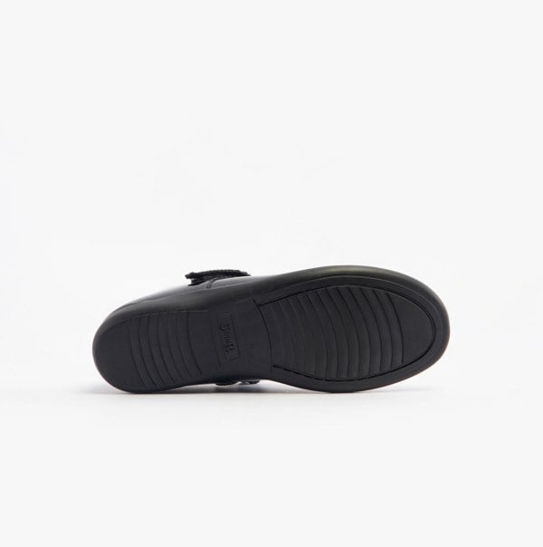 Start-Rite POPPY Girls Patent School Shoes Black