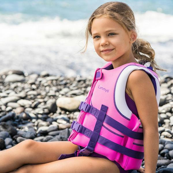 Limmys Premium Neoprene Swim Vest - Berry Pink