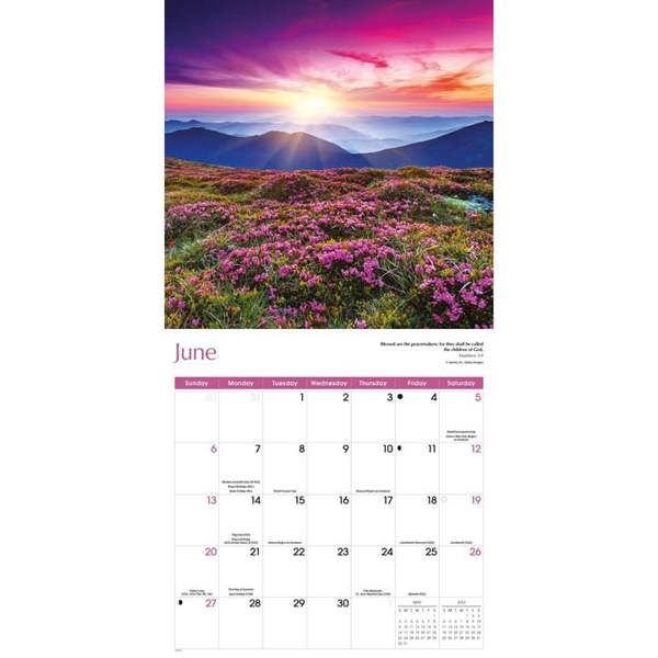 Religion Blessings Calendar 2027, Wall Calendars, Month To View, Lifestyle, Gift
