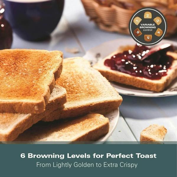 Hamilton Beach Essentials 4 Slice Toaster - White