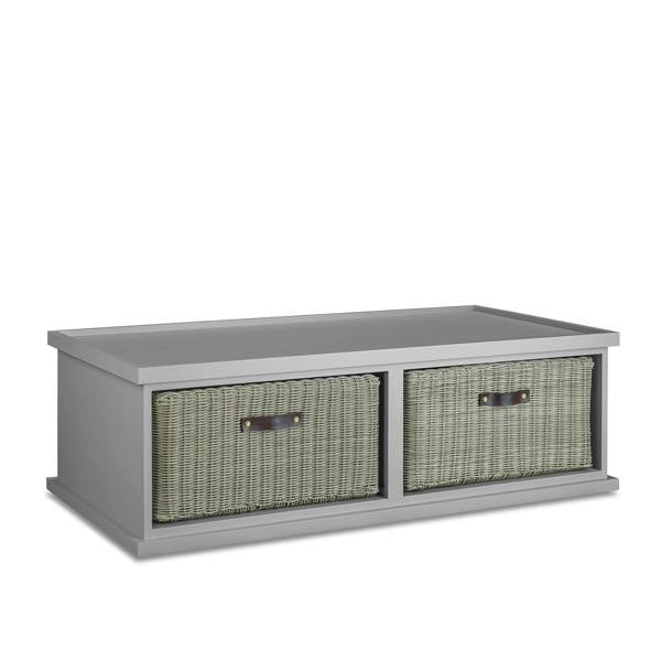 Statement Furniture Tetbury Washing Machine and Dryer Stand, Double Appliance Pedestal with Storage