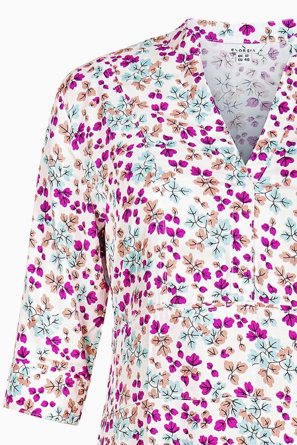 ENORSIA Ditsy Floral Midi Dress