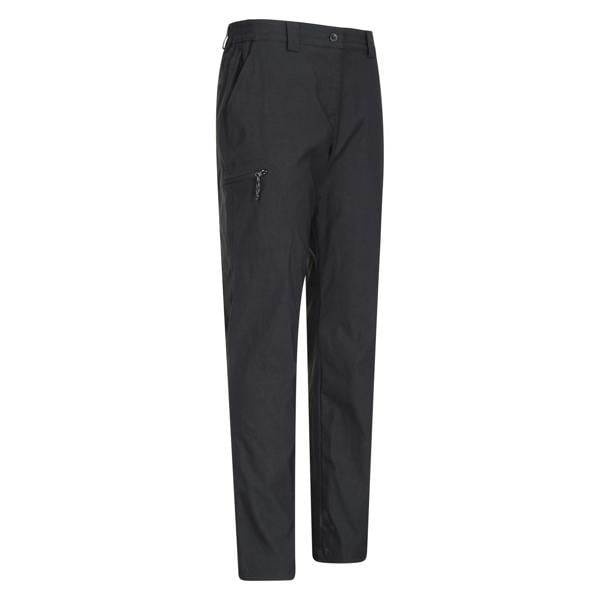 Mountain Warehouse Womens/Ladies Hiker Stretch Short Winter Trousers - Black - 