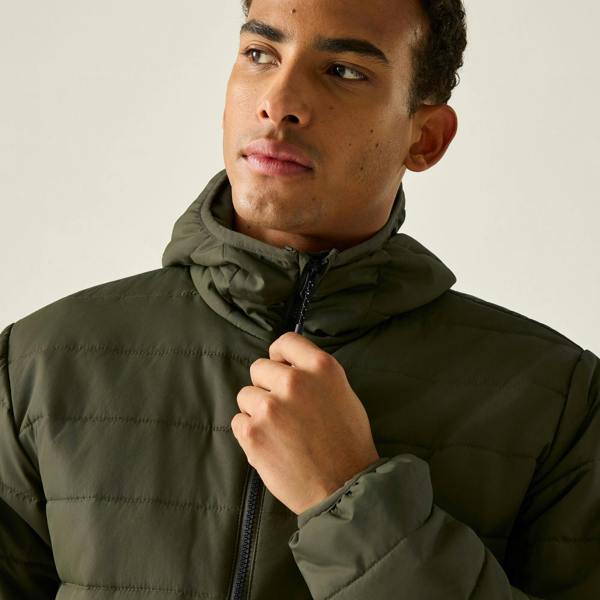 Regatta Mens Helfa Jacket - Dark Khaki