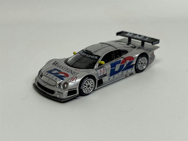 Pop Race Mercedes Benz CLK AMG GTR 1997 FIA GT D2 Privat 1:64 Scale Pop Race PR640095