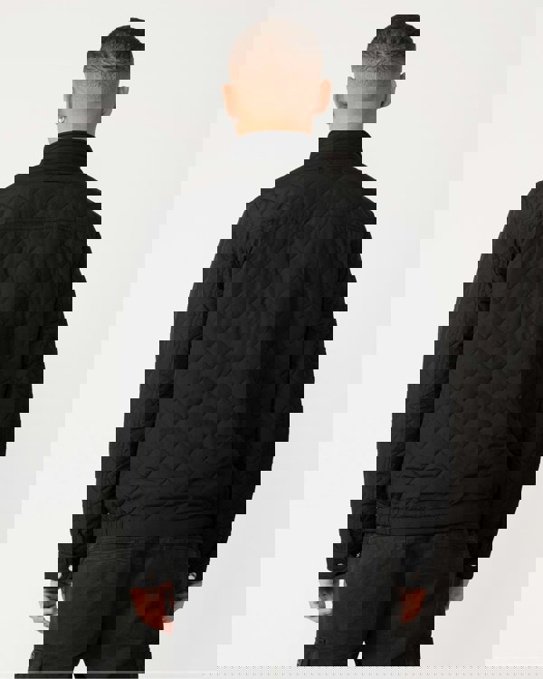 GANT Mens Quilted Windcheater Jacket - 5 Black