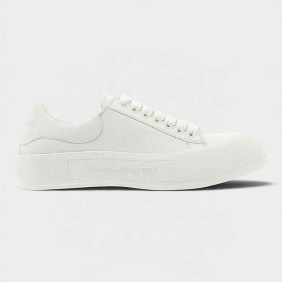 Alexander McQueen Deck Plimsoll Optic White