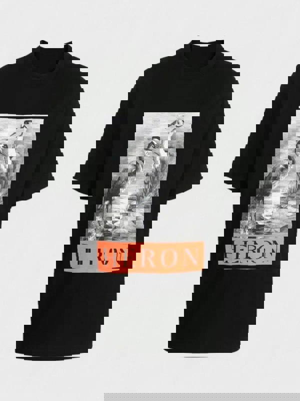 Heron Preston Short Sleeve Tee Black - Supplied FashionHeron Preston