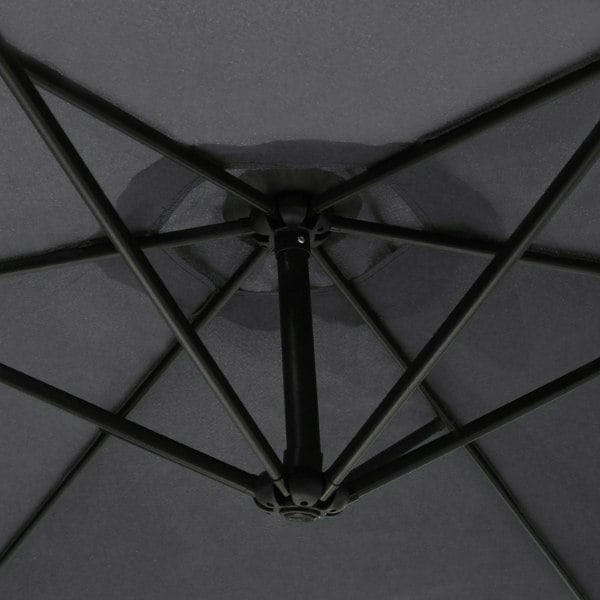 Monstershop Grey Cantilever Parasol & Fan Base