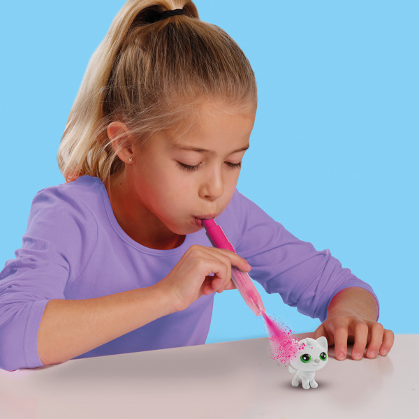 SES Creative Blow airbrush pens - Kittens surprise 3x